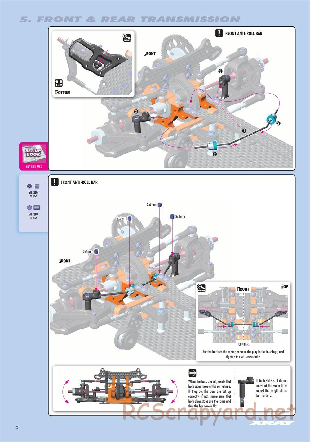 Xray - T4F 2020 (T4F'20) - Manual - Page 26