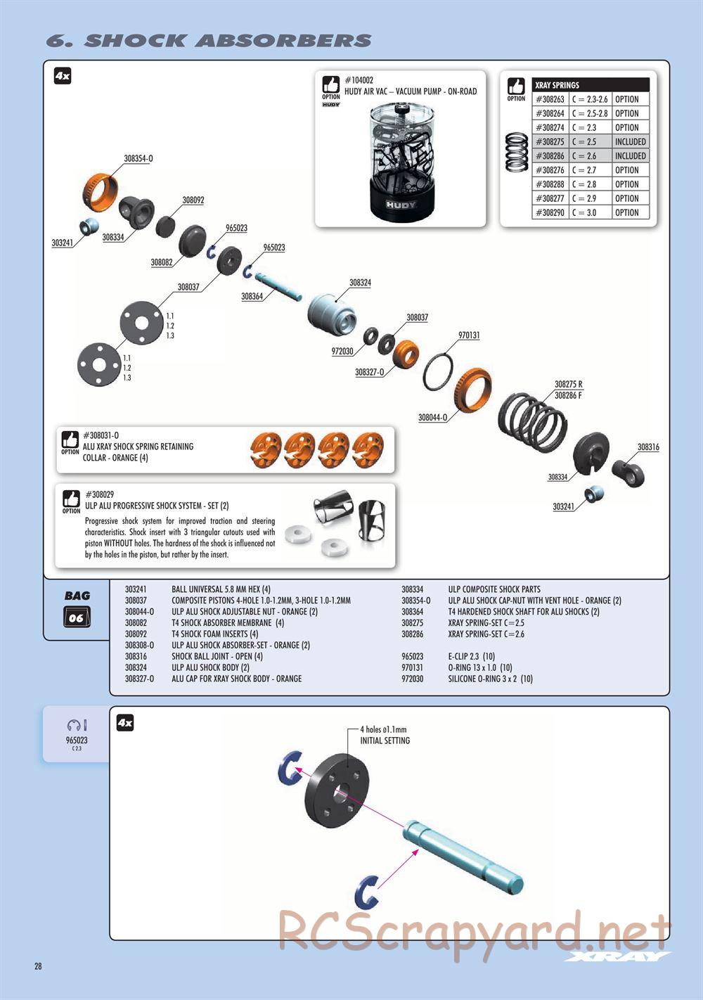 Xray - T4F 2020 (T4F'20) - Manual - Page 28