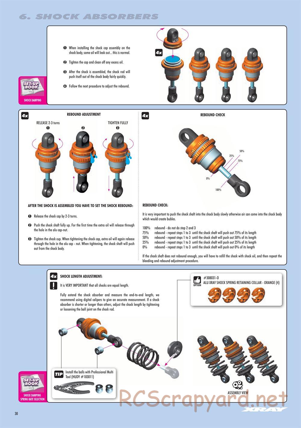Xray - T4F 2020 (T4F'20) - Manual - Page 30