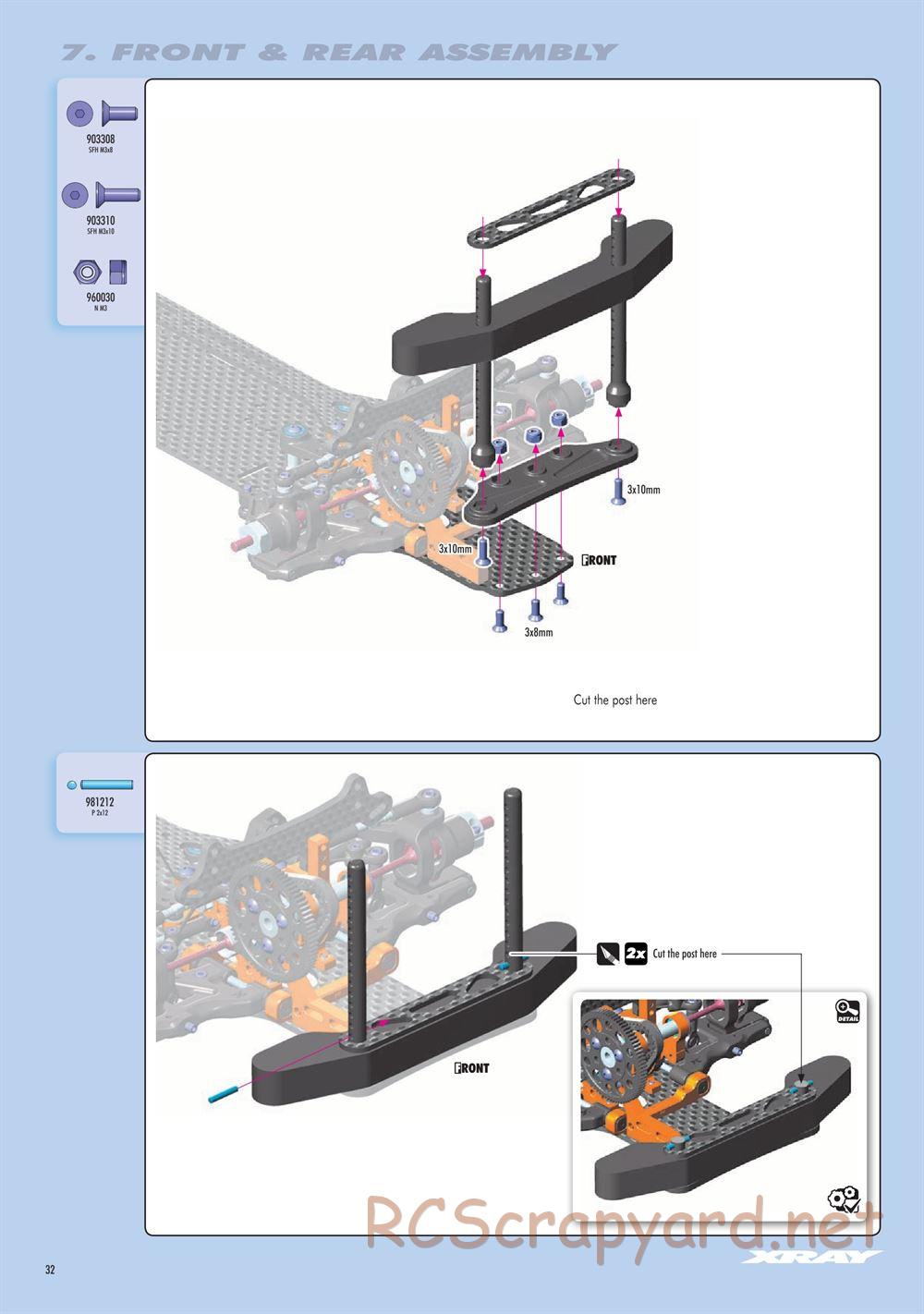 Xray - T4F 2020 (T4F'20) - Manual - Page 32