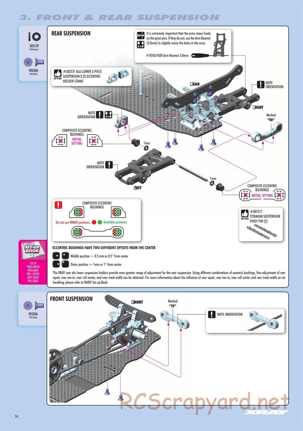 Xray - T4F 2021 (T4F'21) - Manual - Page 14