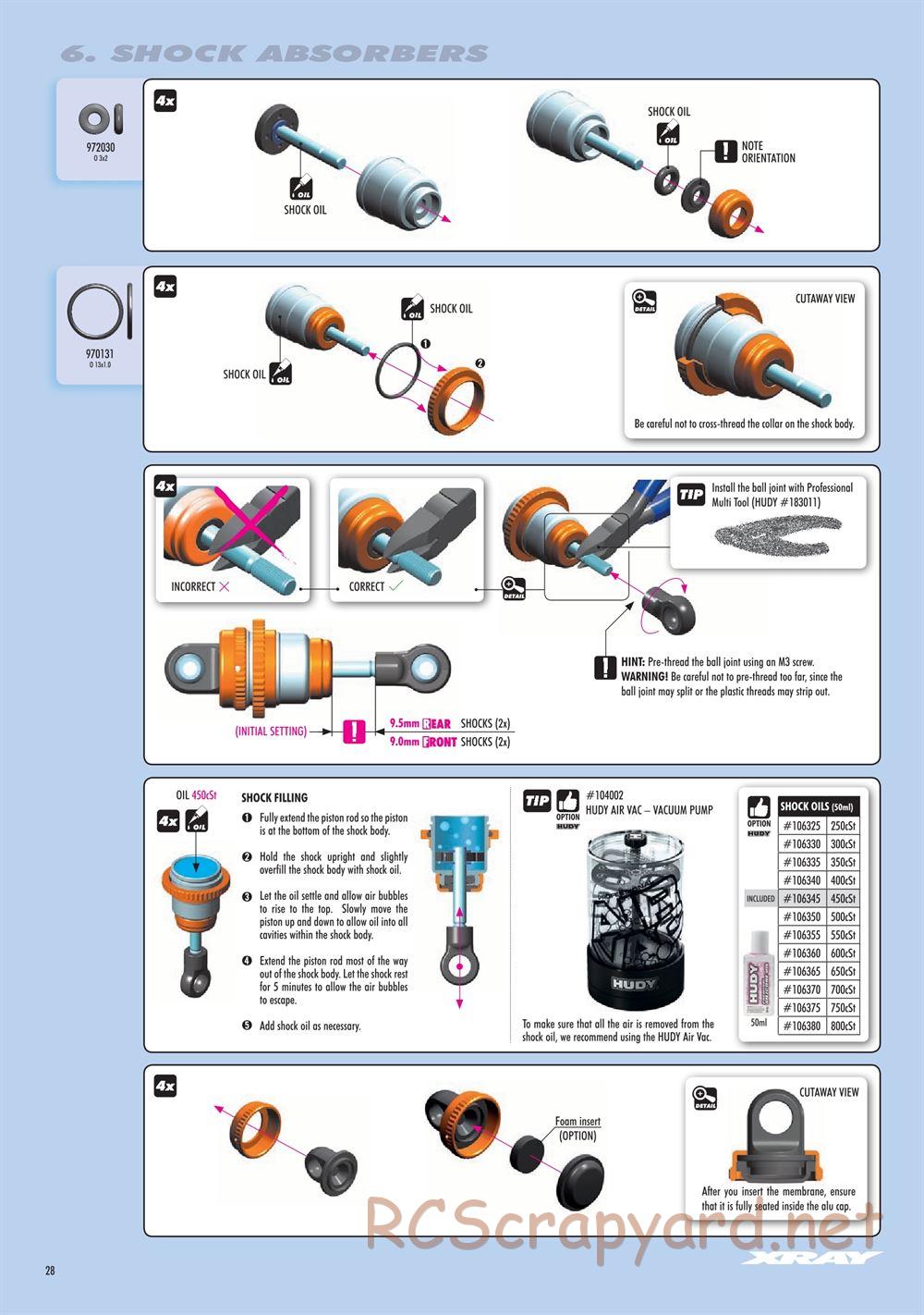 Xray - T4F 2021 (T4F'21) - Manual - Page 28