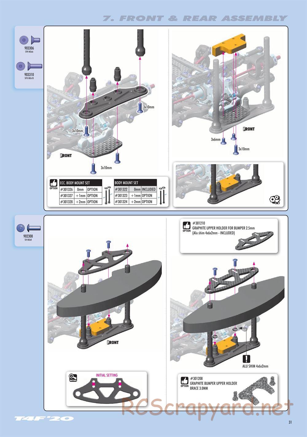 Xray - T4F 2021 (T4F'21) - Manual - Page 31