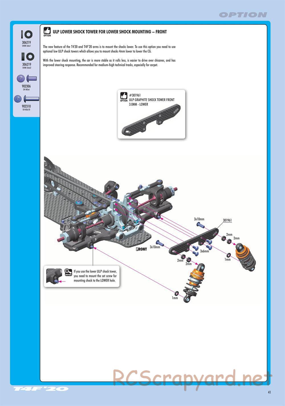 Xray - T4F 2021 (T4F'21) - Manual - Page 41