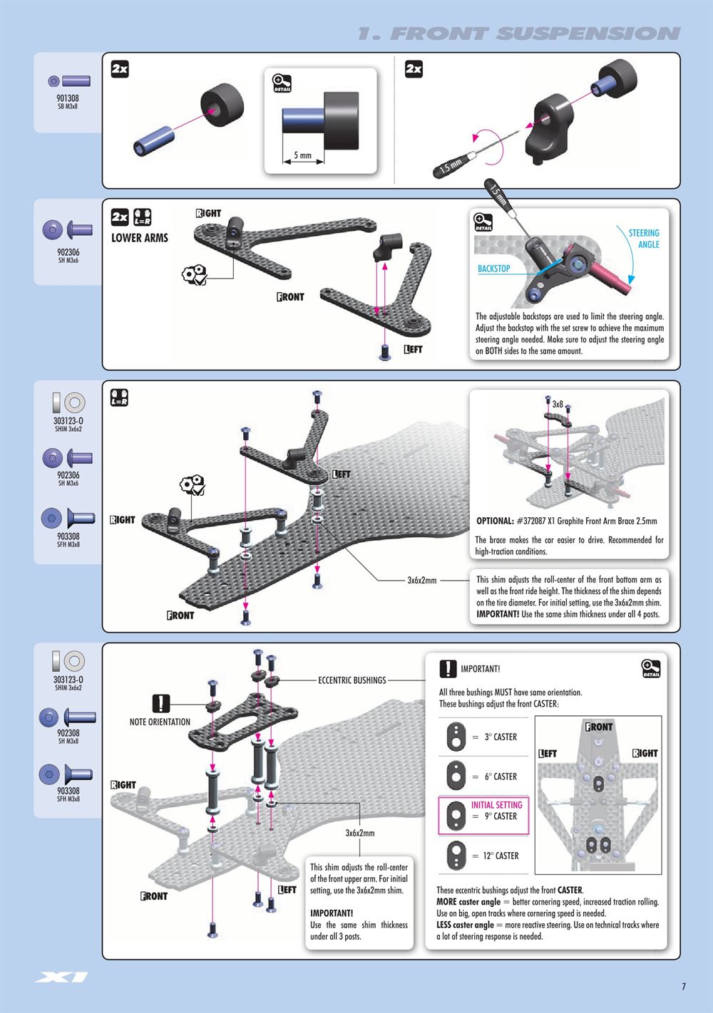 Xray - X1 2015 (X1'15) - Manual - Page 7