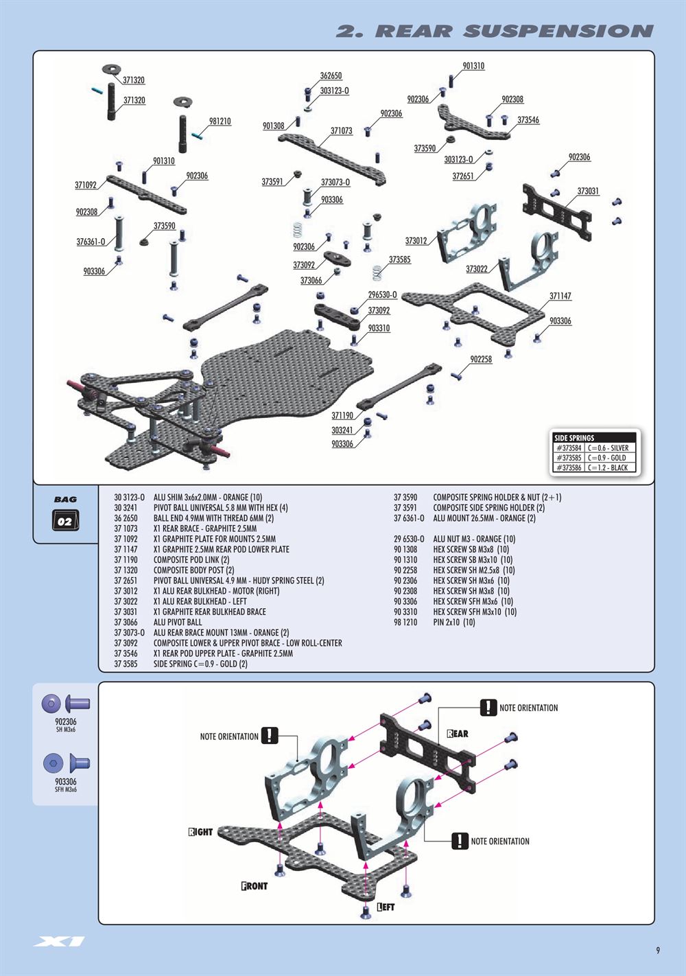 Xray - X1 2015 (X1'15) - Manual - Page 9