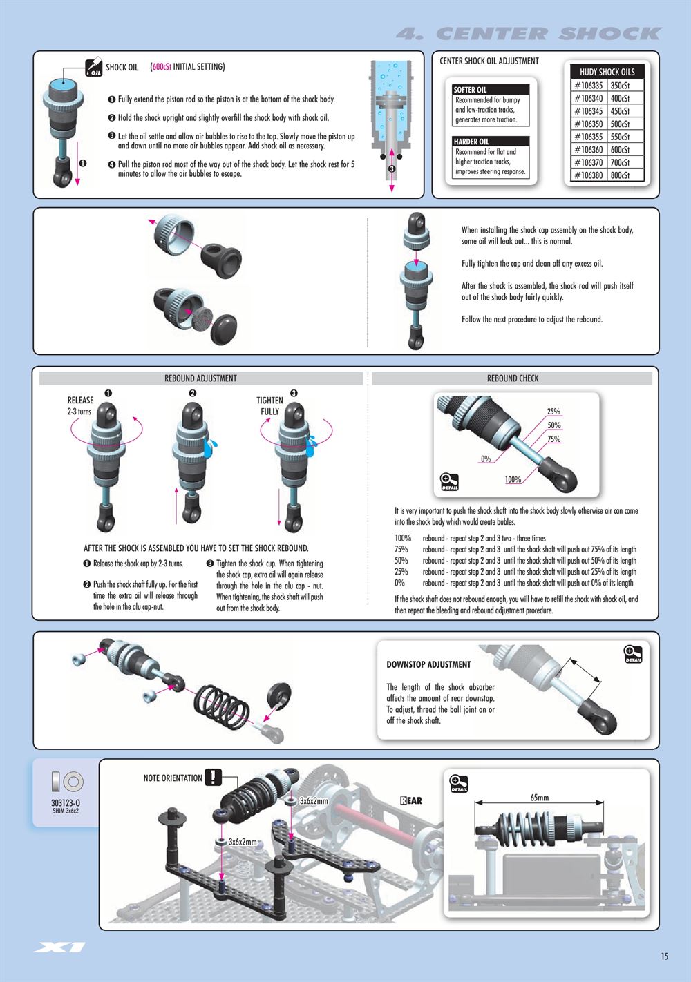 Xray - X1 2015 (X1'15) - Manual - Page 15