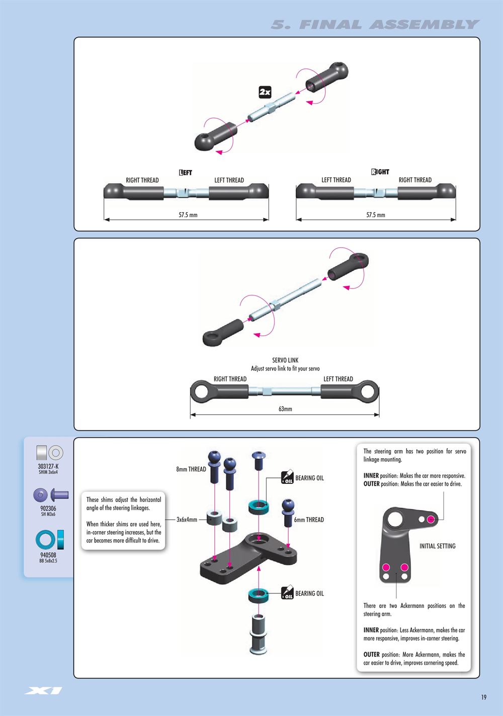 Xray - X1 2015 (X1'15) - Manual - Page 19