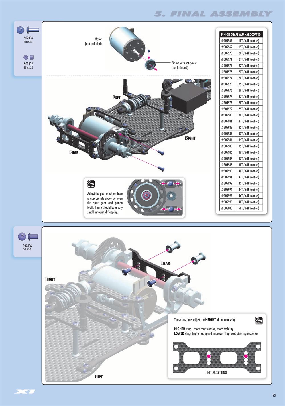 Xray - X1 2015 (X1'15) - Manual - Page 23