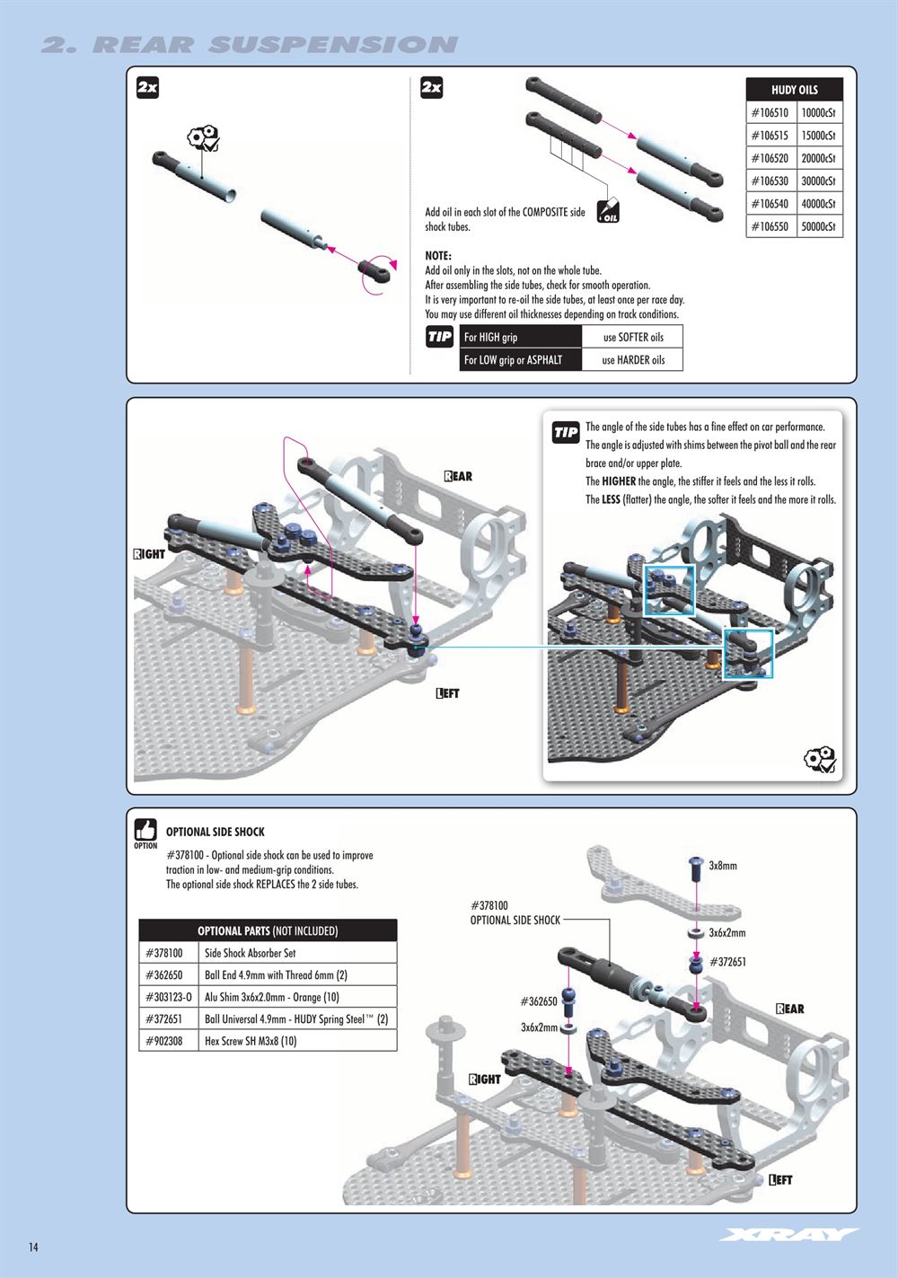 Xray - X1 2016 (X1'16) - Manual - Page 14