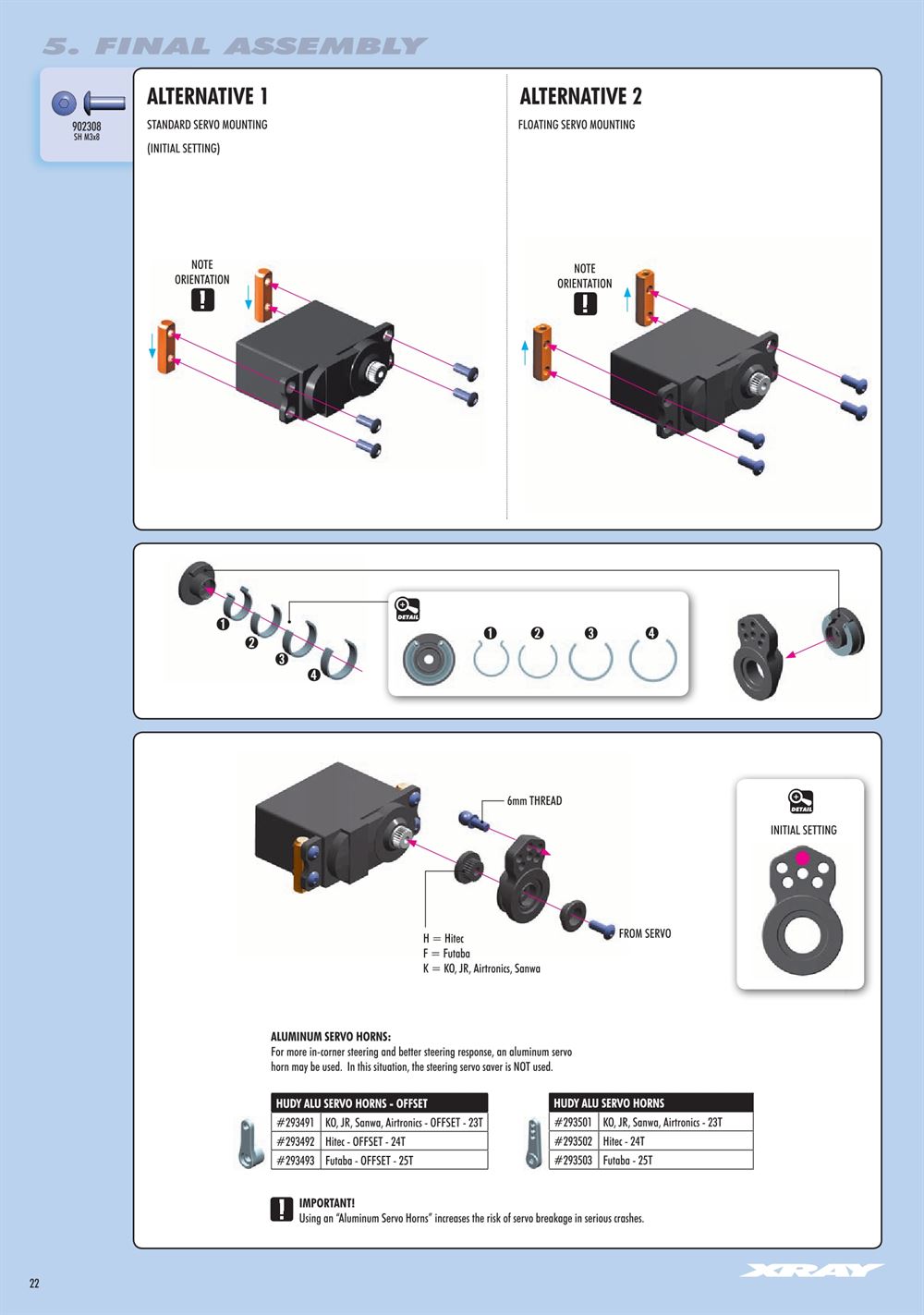 Xray - X1 2016 (X1'16) - Manual - Page 22
