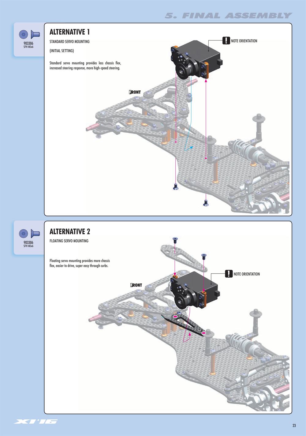 Xray - X1 2016 (X1'16) - Manual - Page 23