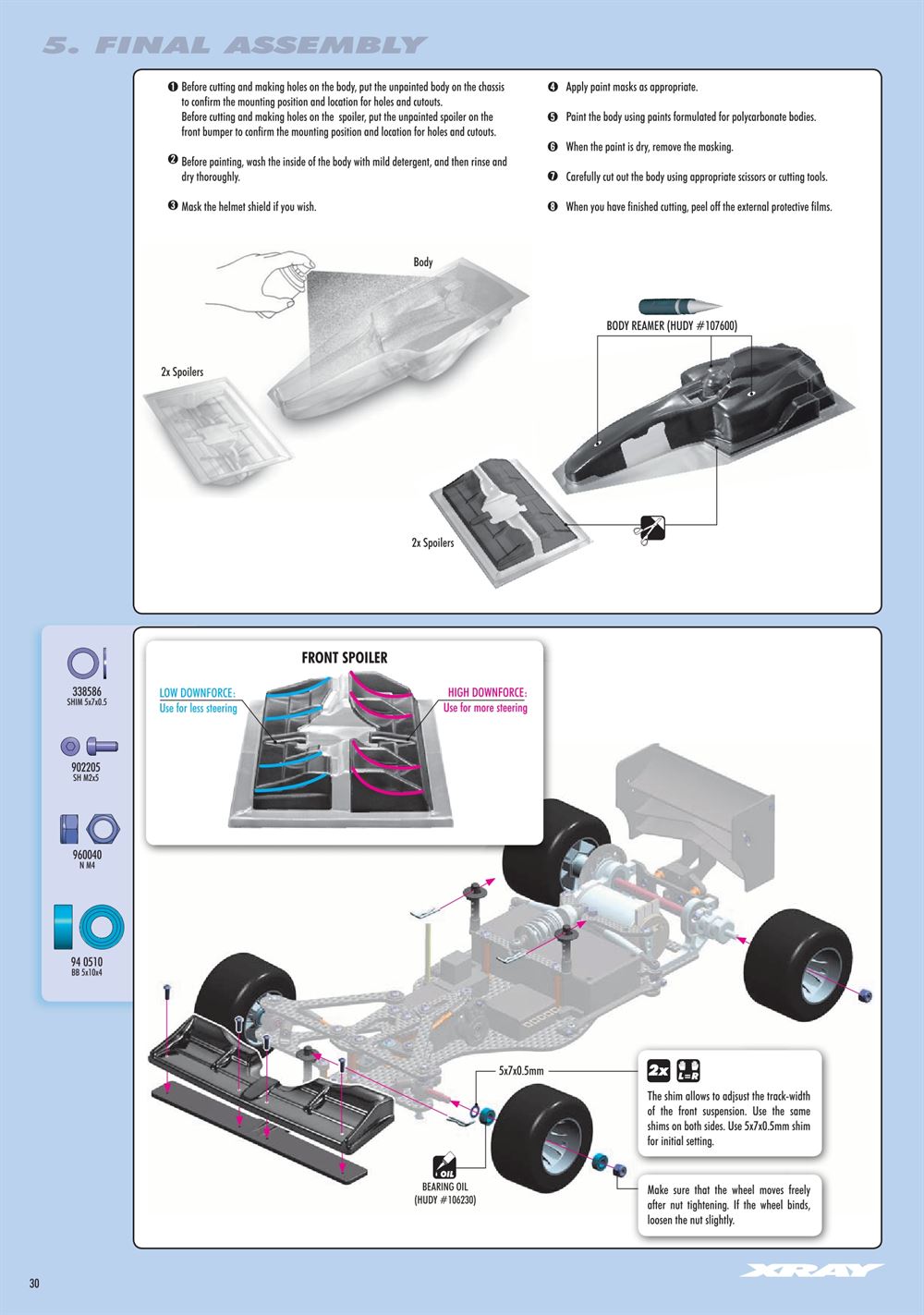 Xray - X1 2016 (X1'16) - Manual - Page 30