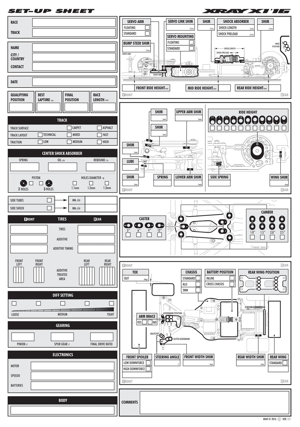 Xray - X1 2016 (X1'16) - Manual - Page 31