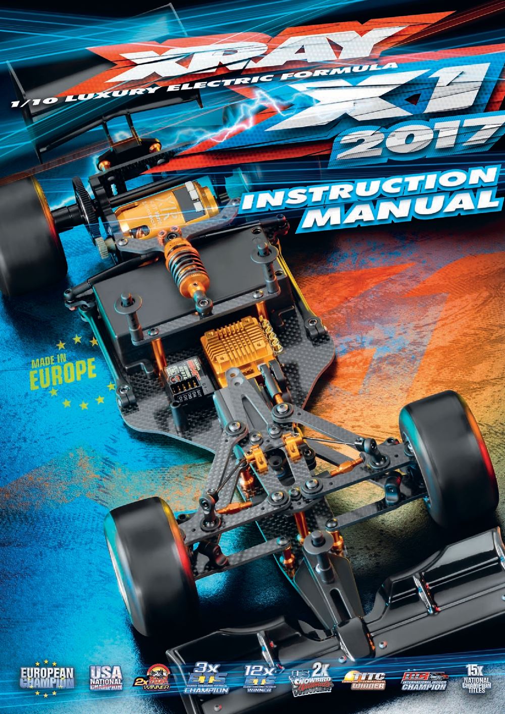 Xray - X1 2017 (X1'17) - Manual - Page 1