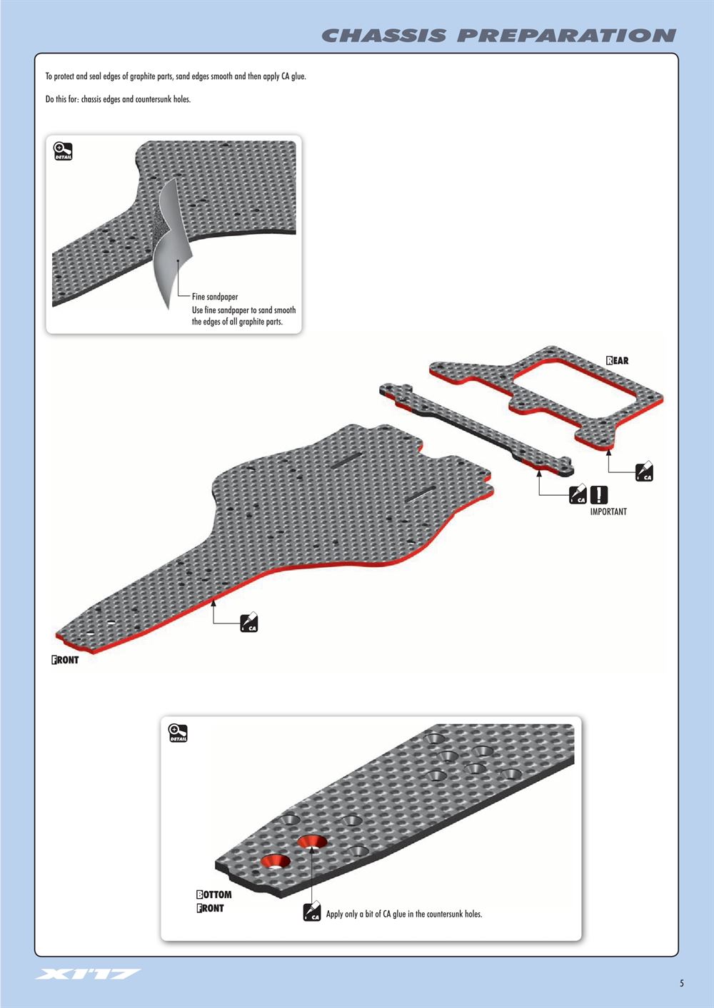 Xray - X1 2017 (X1'17) - Manual - Page 5