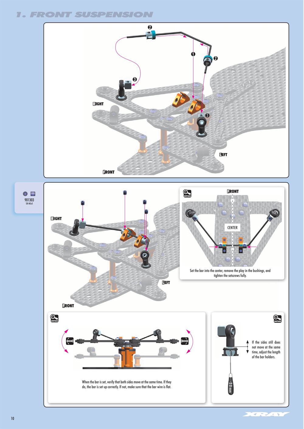 Xray - X1 2017 (X1'17) - Manual - Page 10