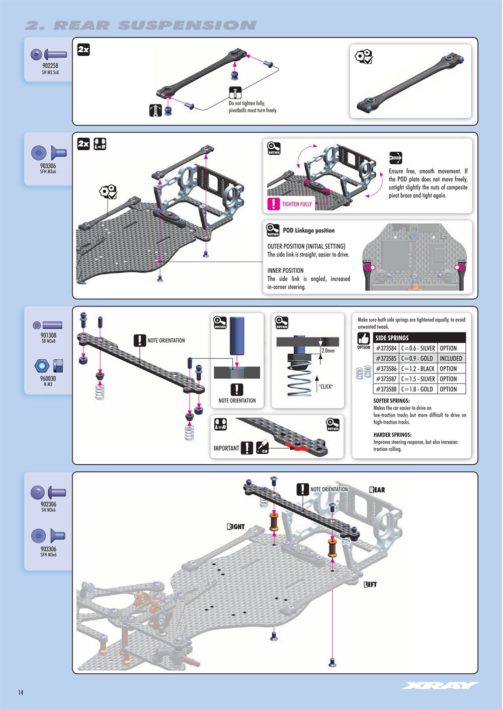 Xray - X1 2017 (X1'17) - Manual - Page 14