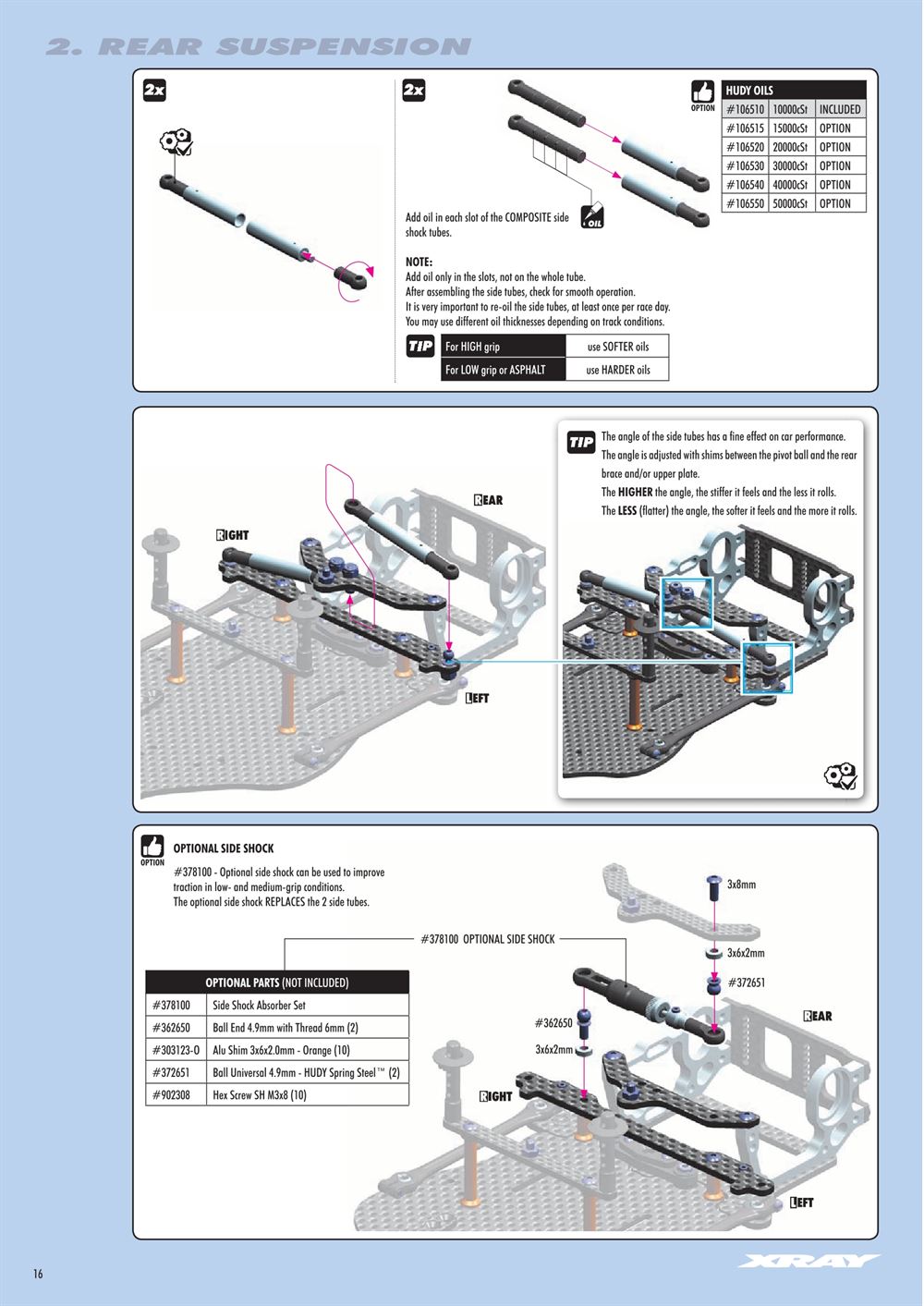 Xray - X1 2017 (X1'17) - Manual - Page 16