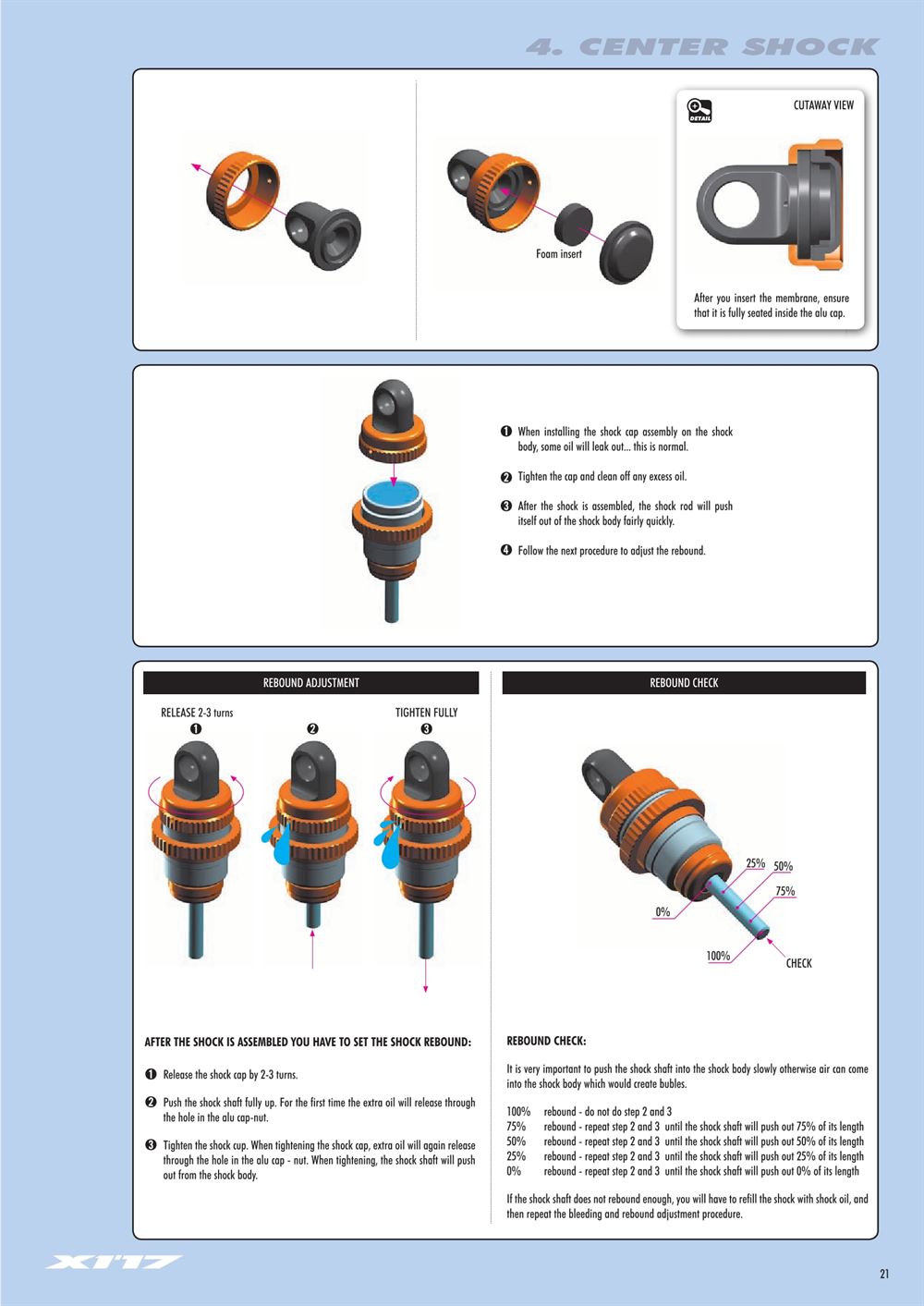 Xray - X1 2017 (X1'17) - Manual - Page 21