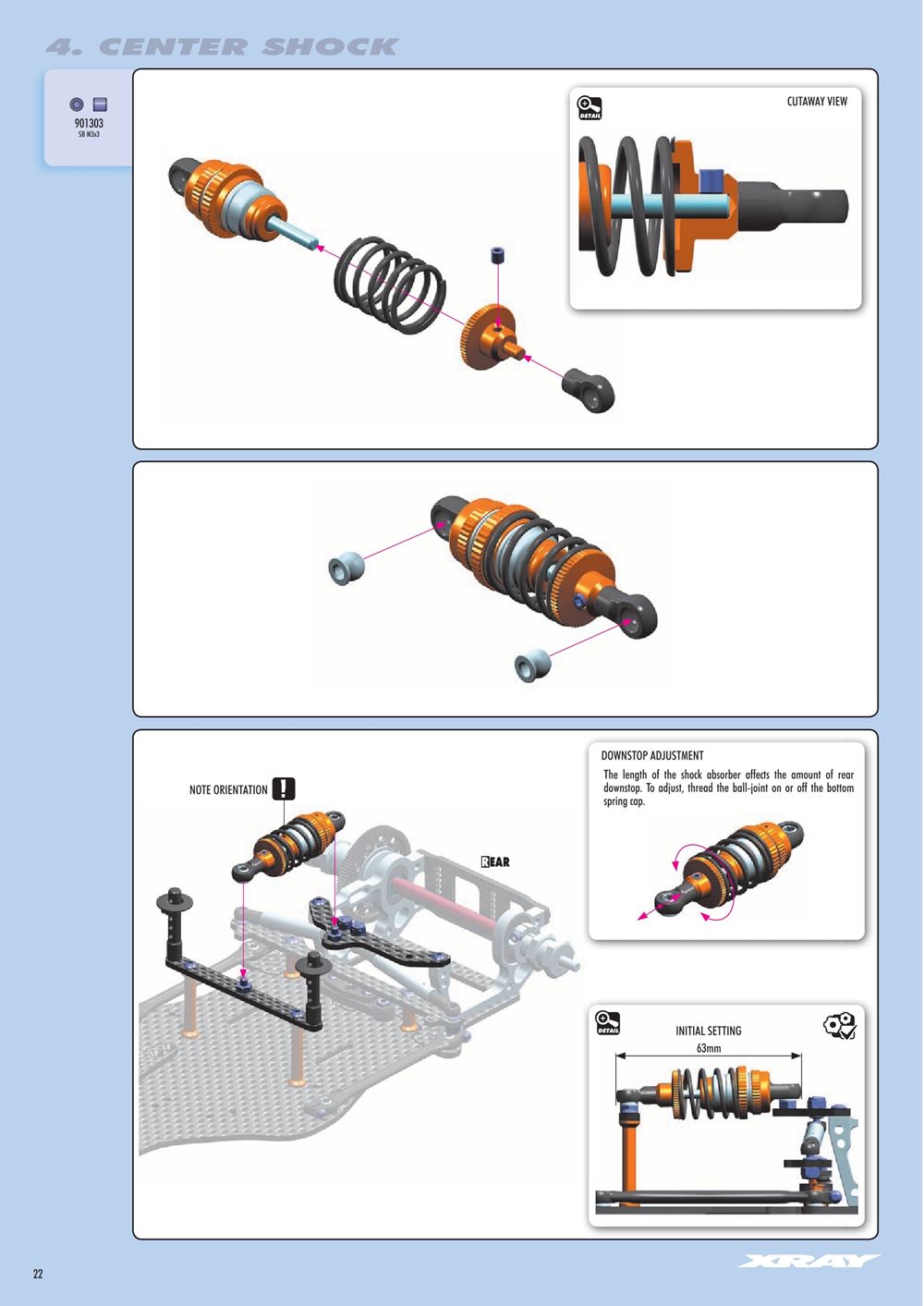 Xray - X1 2017 (X1'17) - Manual - Page 22