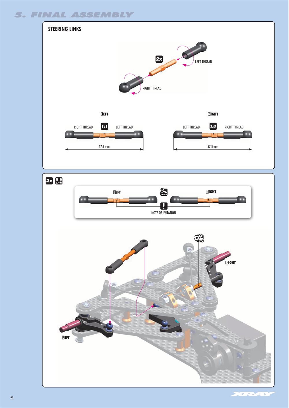 Xray - X1 2017 (X1'17) - Manual - Page 28