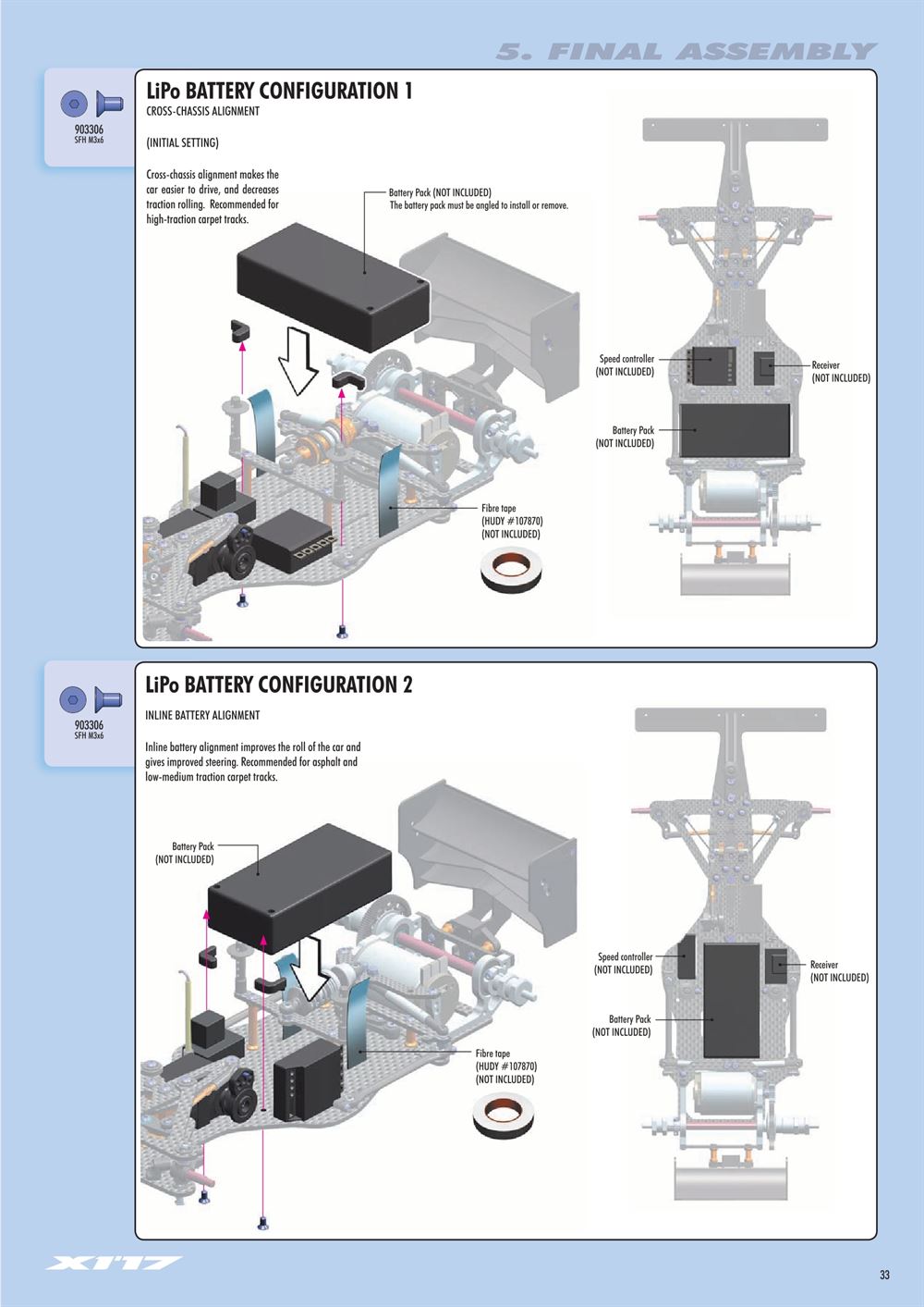 Xray - X1 2017 (X1'17) - Manual - Page 33