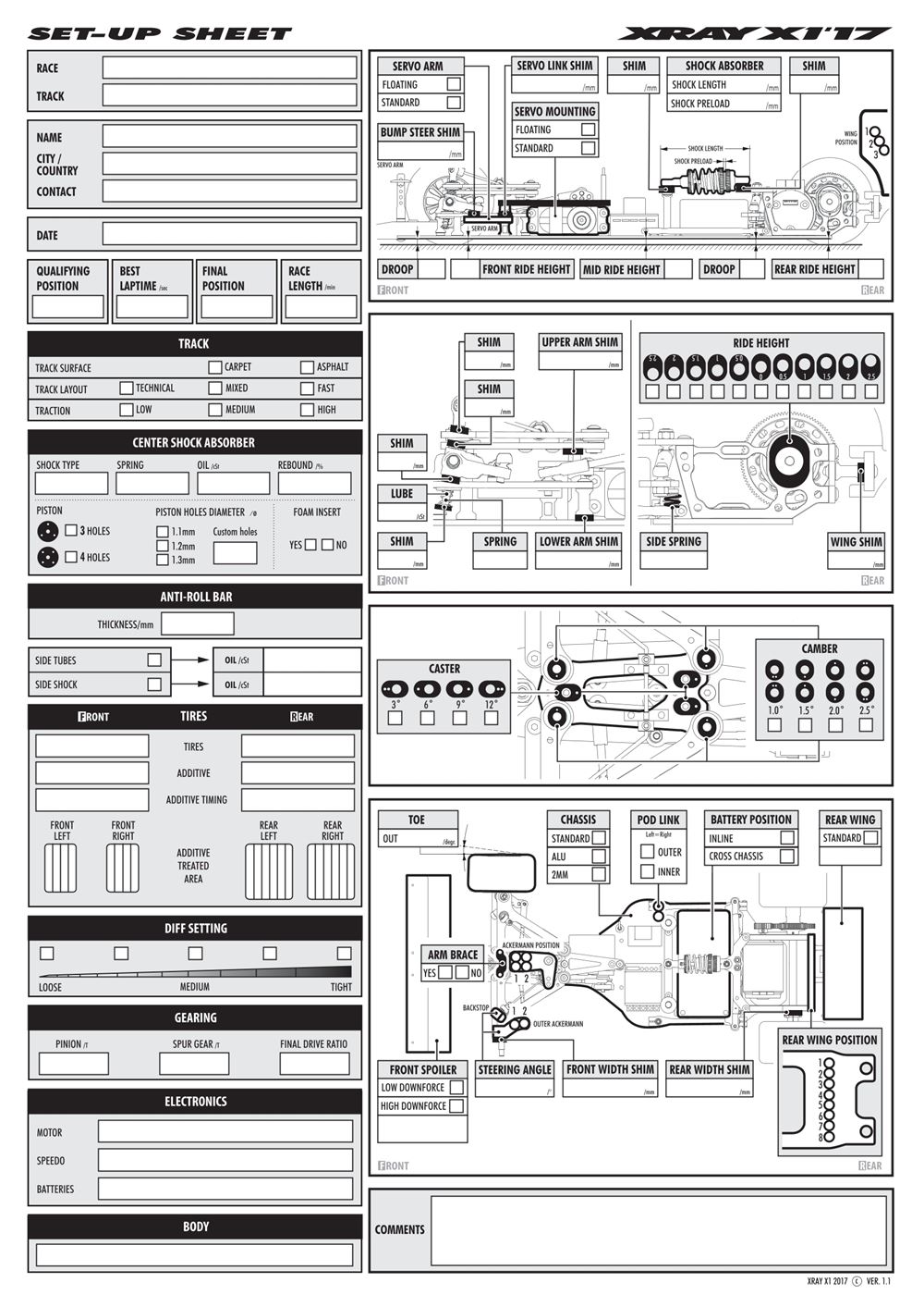 Xray - X1 2017 (X1'17) - Manual - Page 35