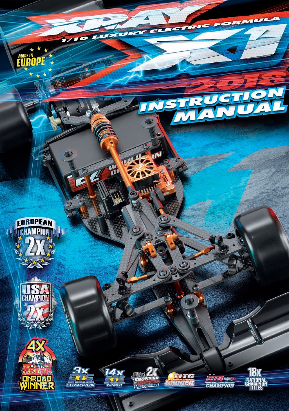 Xray - X1 2018 (X1'18) - Manual - Page 1