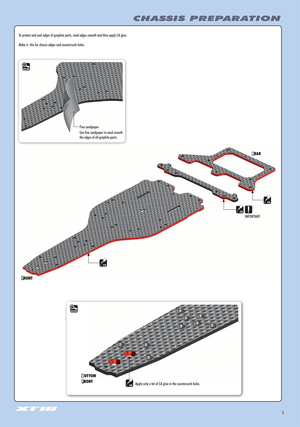 Xray - X1 2018 (X1'18) - Manual - Page 5