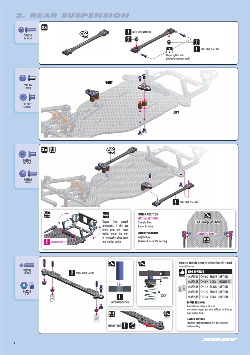 Xray - X1 2018 (X1'18) - Manual - Page 14