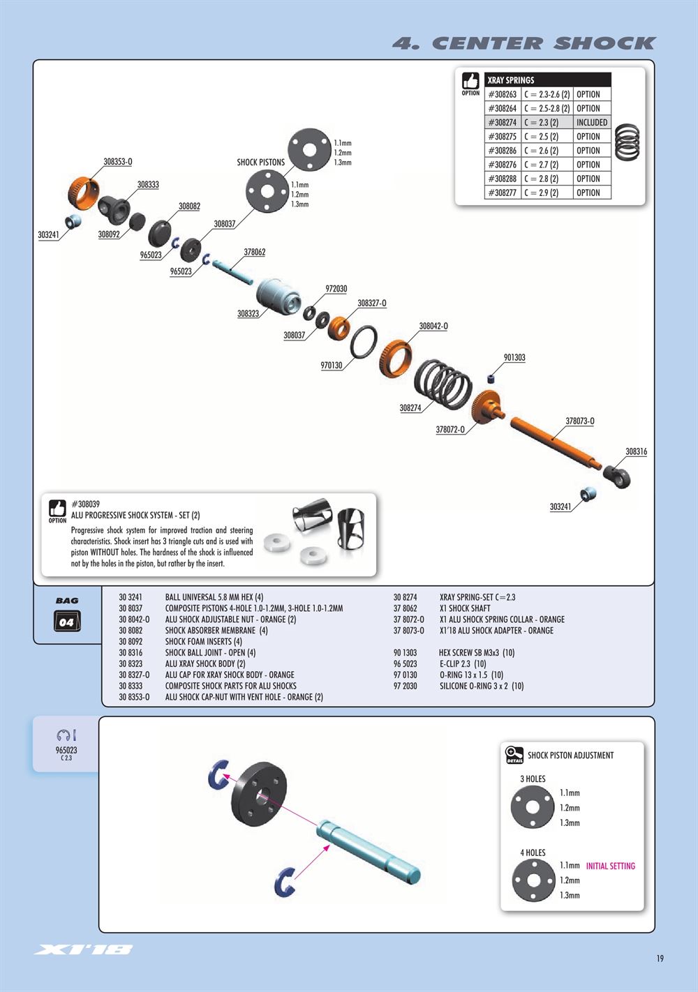 Xray - X1 2018 (X1'18) - Manual - Page 19