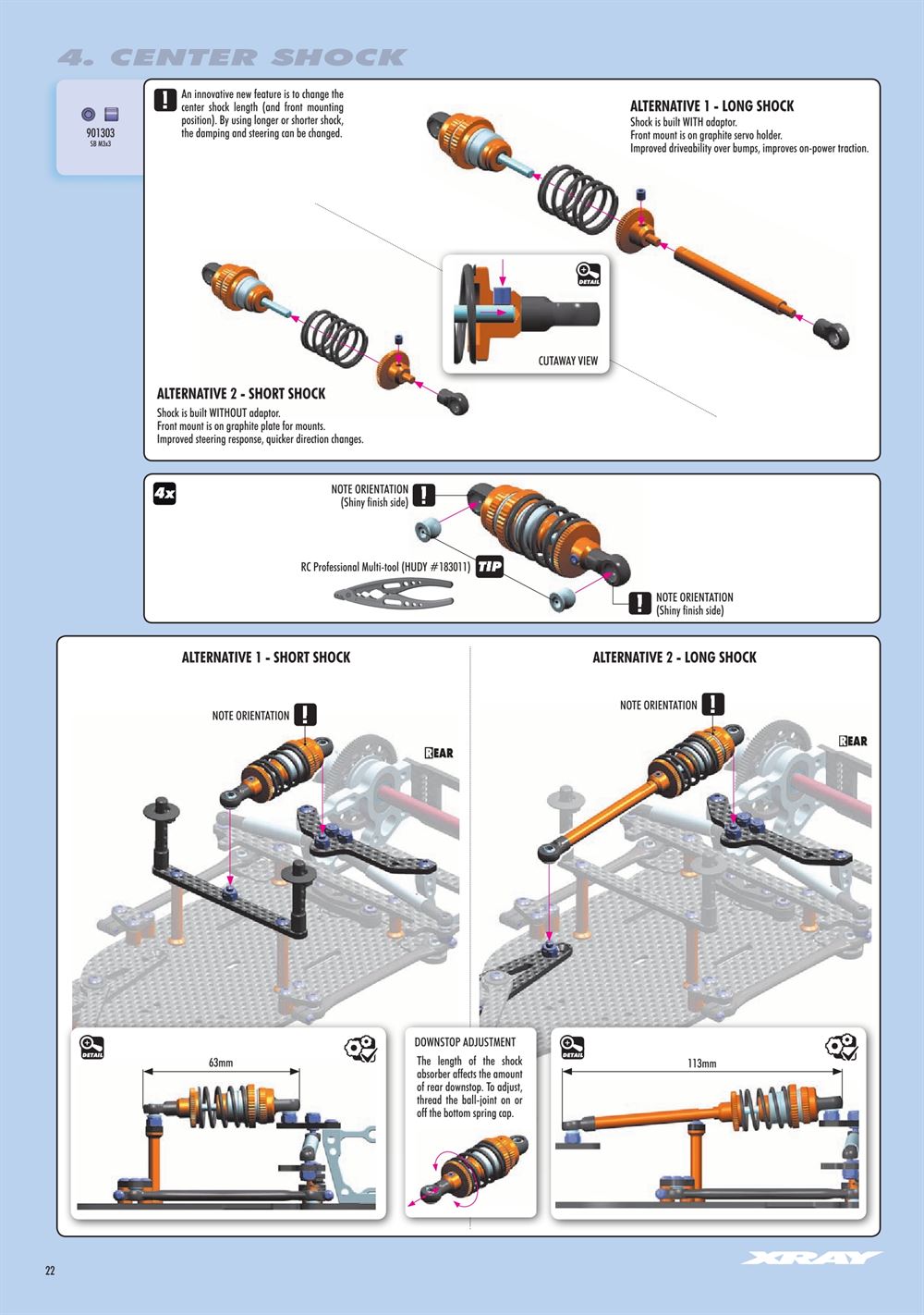 Xray - X1 2018 (X1'18) - Manual - Page 22