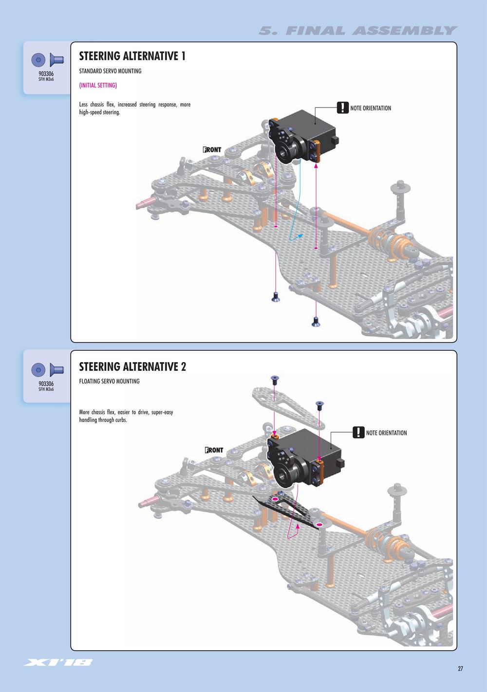 Xray - X1 2018 (X1'18) - Manual - Page 27