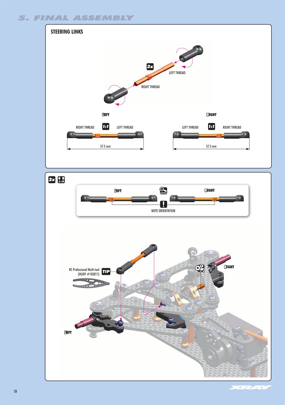 Xray - X1 2018 (X1'18) - Manual - Page 28
