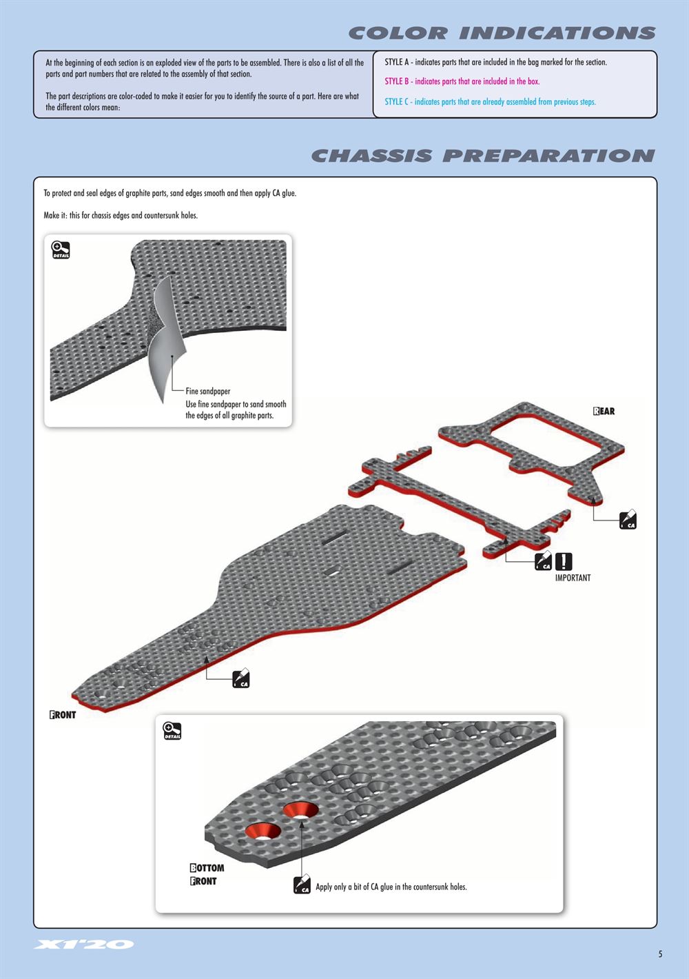 Xray - X1 2020 (X1'20) - Manual - Page 5