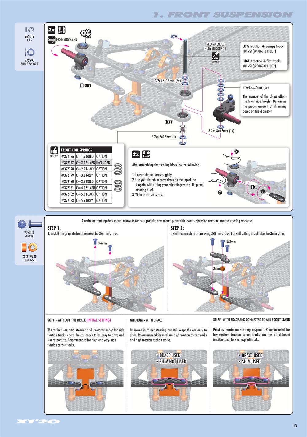 Xray - X1 2020 (X1'20) - Manual - Page 13
