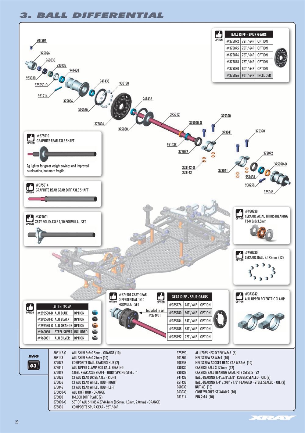 Xray - X1 2020 (X1'20) - Manual - Page 20