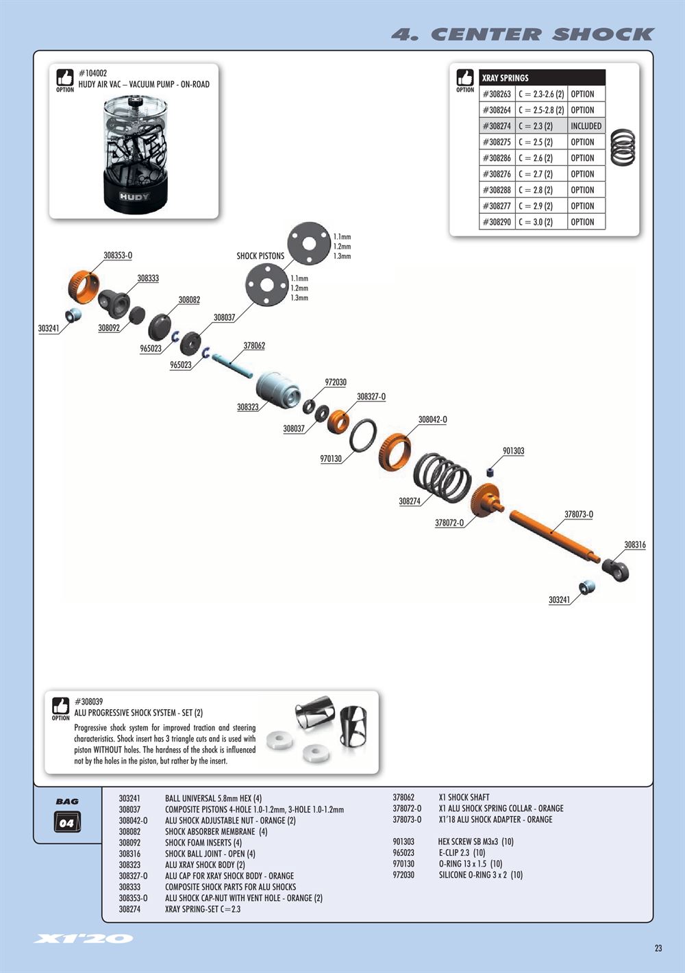 Xray - X1 2020 (X1'20) - Manual - Page 23