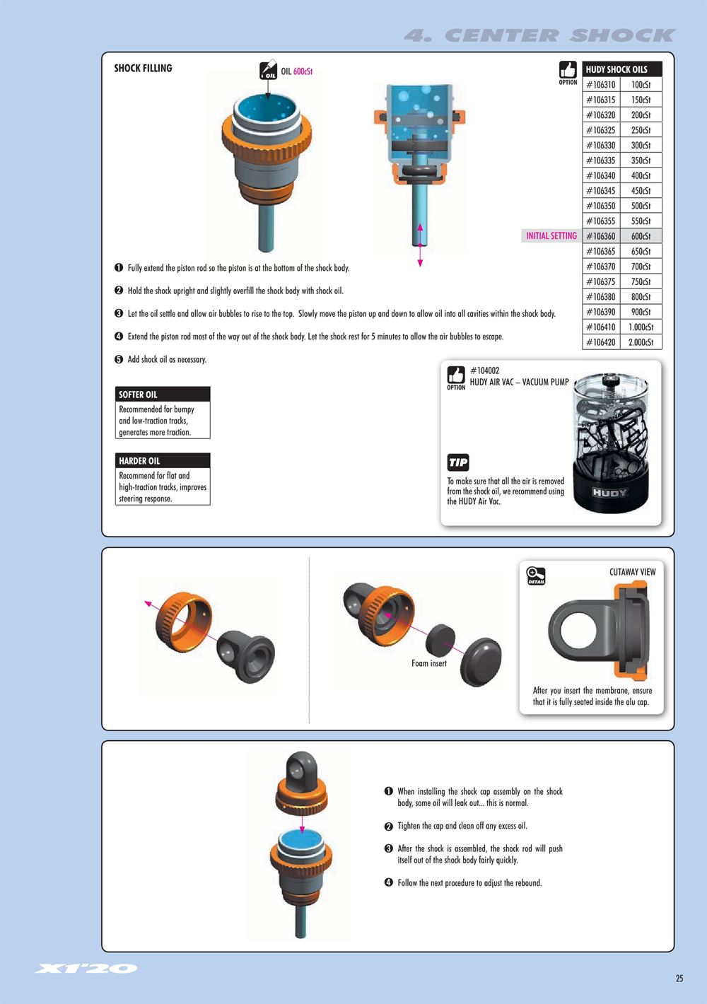 Xray - X1 2020 (X1'20) - Manual - Page 25