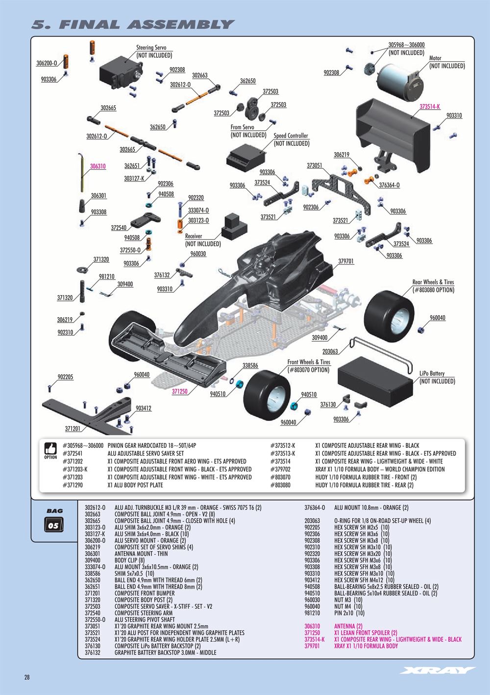 Xray - X1 2020 (X1'20) - Manual - Page 28