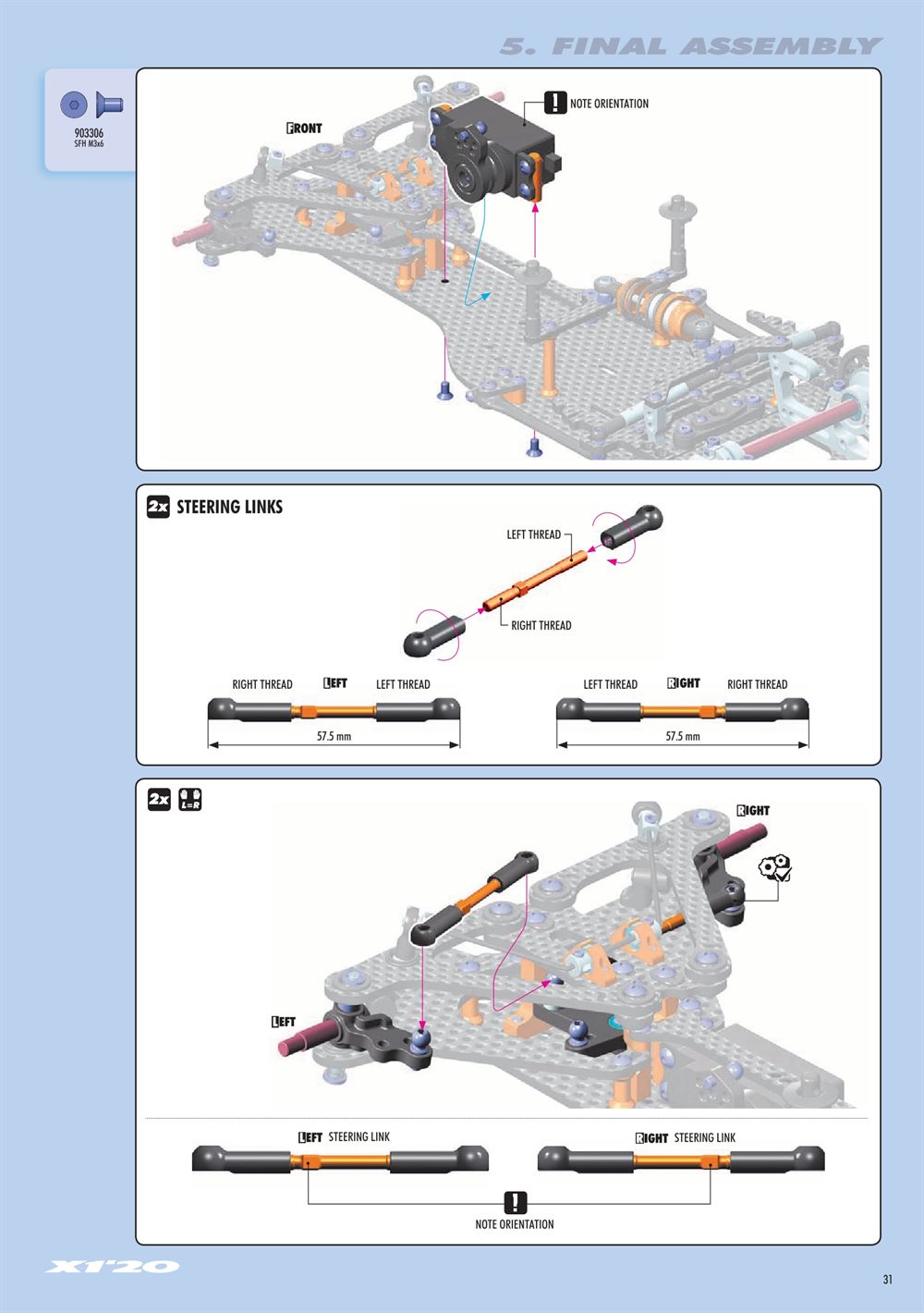 Xray - X1 2020 (X1'20) - Manual - Page 31