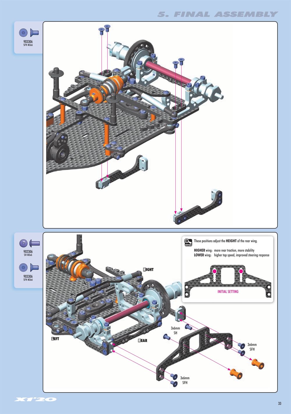 Xray - X1 2020 (X1'20) - Manual - Page 33