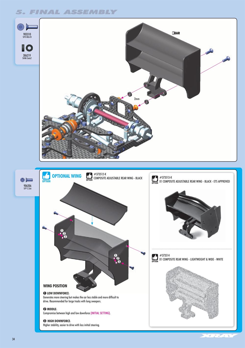 Xray - X1 2020 (X1'20) - Manual - Page 34