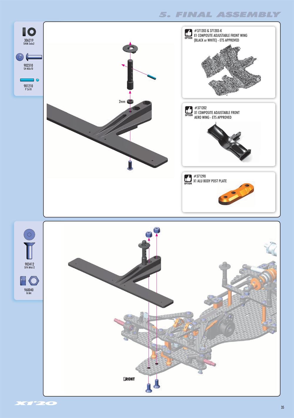 Xray - X1 2020 (X1'20) - Manual - Page 35