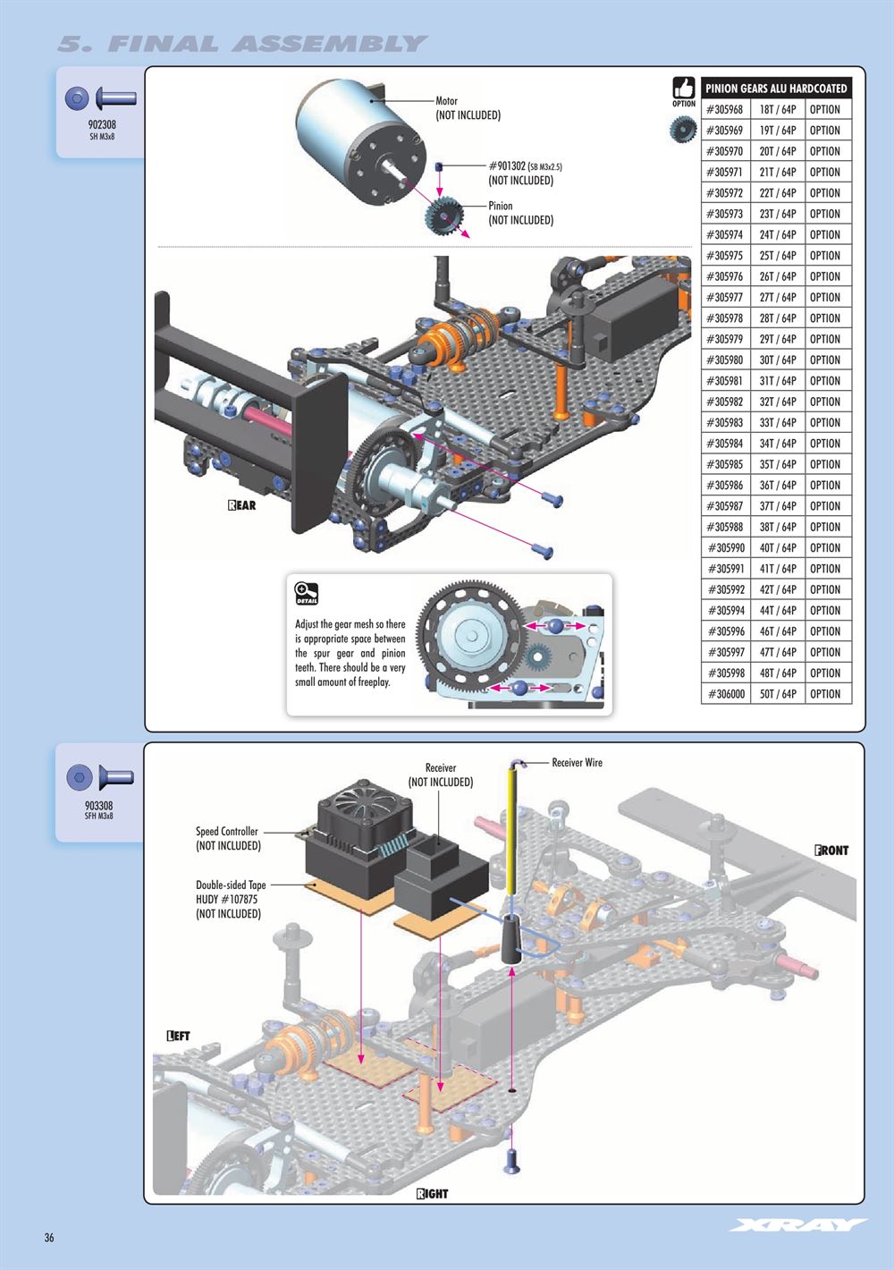 Xray - X1 2020 (X1'20) - Manual - Page 36