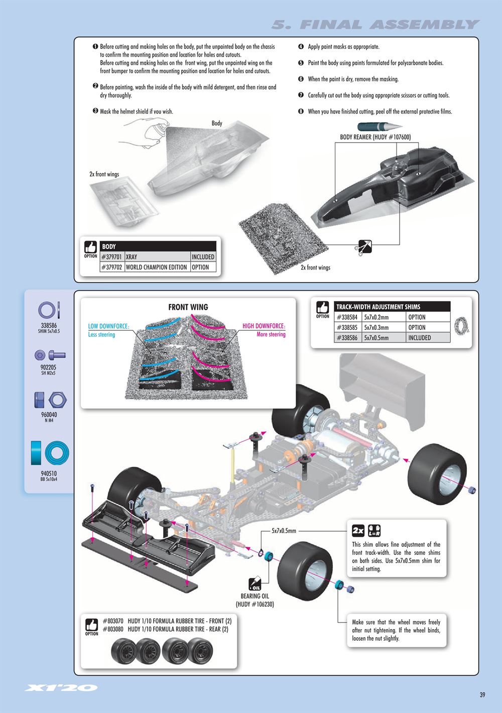 Xray - X1 2020 (X1'20) - Manual - Page 39