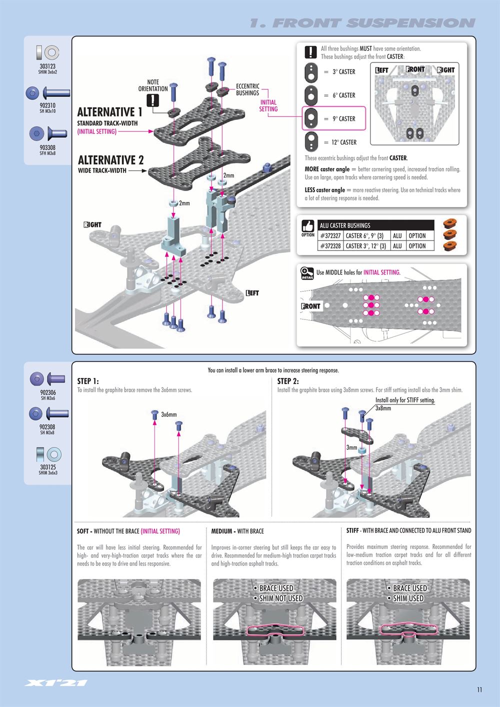 Xray - X1 2021 (X1'21) - Manual - Page 11