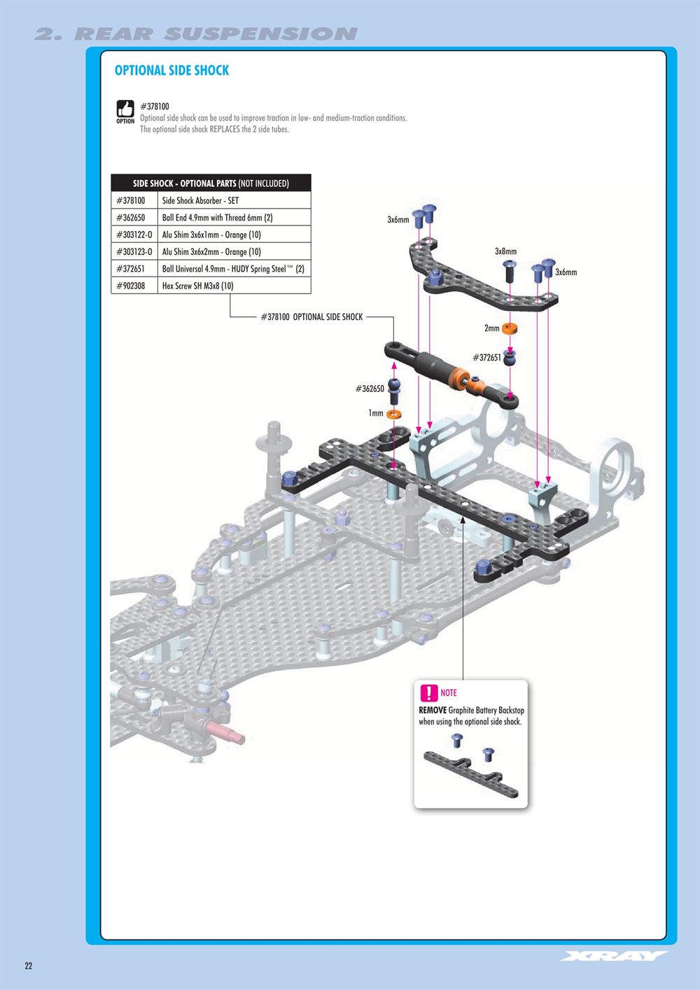Xray - X1 2021 (X1'21) - Manual - Page 22