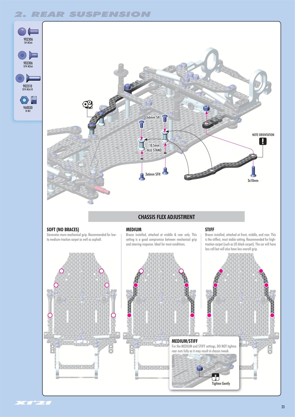 Xray - X1 2021 (X1'21) - Manual - Page 23